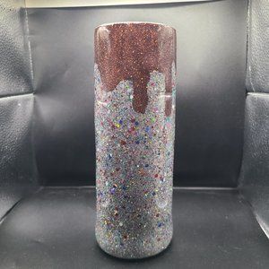 Chocolate Drip & Confetti 20 oz. Skinny Tumbler